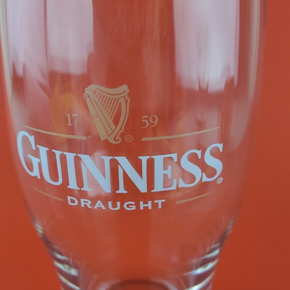 Guinness Draught Beer Pint Glass - Picture 4 of 4